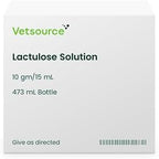 Lactulose veterinary solution 473ml bottle front view