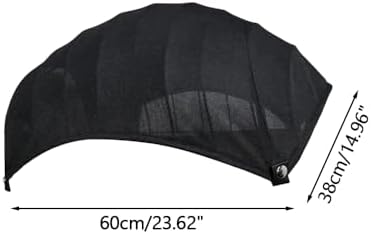 CARPJZ cat basket for cycle sun shade protector folded completely flat for compact storage.