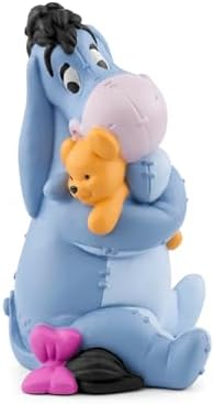 Imported Disney Eeyore Tonie character audio figurine detailing close up view