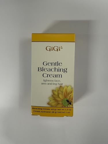 GiGi cream activator and bleaching cream set for natural skin tone hair blending
