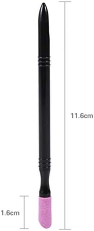 Dual-ended nail file and pusher tool for household use.