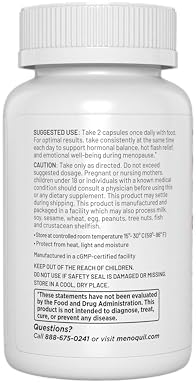 USA imported Menoquil capsules for hormonal support
