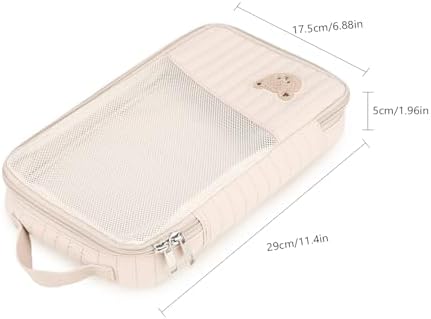 Momigo Baby Diaper Bag Organizer Pouches hanging loop and snap handle feature