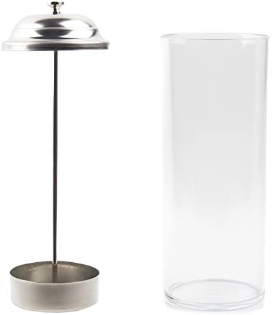 Thirty four ounce salon tool sanitizing jar with corrosion resistant lid close up