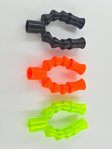 Reef safe black PETG aquarium nozzle kit for Red Sea Max circulation upgrade.