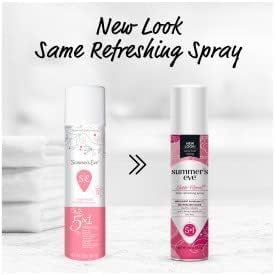 Summer's Eve 5-in-1 benefits freshening spray for sensitive skin