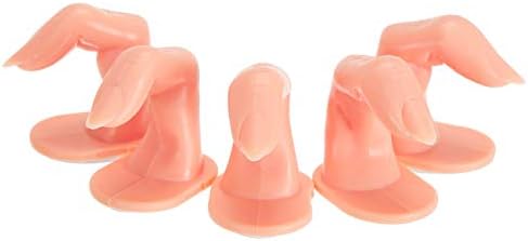 Using adhesive base to stick Hedume practice finger to table