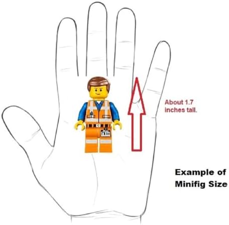 Overview of all forty seven pieces included in the USA imported ninja building toy kit
