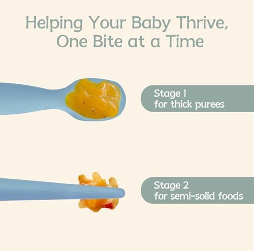 Demonstration of the durable boil safe and dishwasher safe baby led weaning cutlery