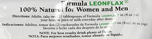 Quilom Leonflax premium organic Canadian flax seed formula for adult daily nutrition