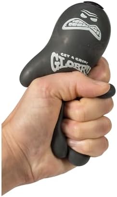 Imported Schylling Globby sensory toy showing its stretchable arms and legs