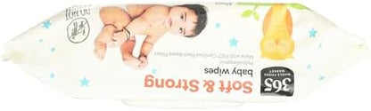 Resealable package design of 365 fragrance free baby wipes