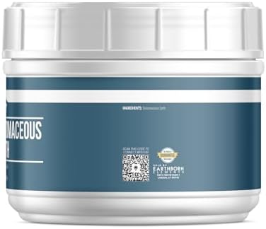 Close up of Earthborn Elements freshwater amorphous silica powder texture