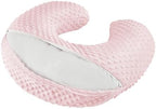 Side view of Anhebeibei feeding pillow with removable cover