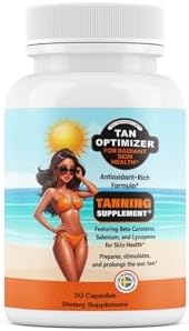 The Swedish Diet Tan Optimizer nutritional supplement container closeup