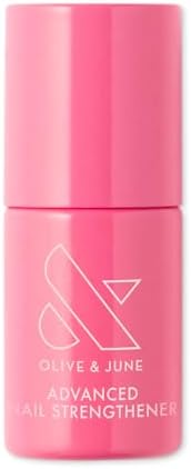 Olive and June nail strengthener product application demonstration