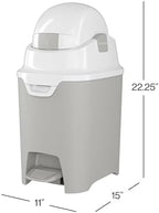 Foundations Mini Diaper Pail foot pedal detail