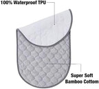PandaEar 3 pack reusable changing mats folded for travel