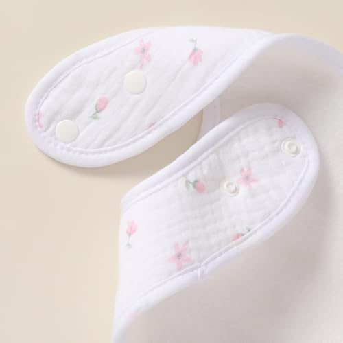 Konssy baby bibs displayed in a 6-pack set