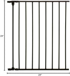Dreambaby childproofing metal security fence accessory