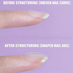 Waterproof long-lasting press-on nail finished look