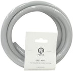 FZONE 12/16mm polyurethane grey filter pipe showing inner and outer diameter thickness.