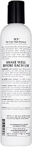 Powertools TCS color stain remover branding on bottle label