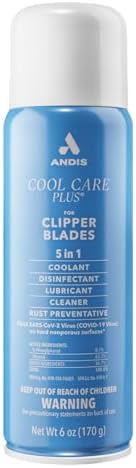 Andis 6 Ounce Cool Care Plus aerosol spray can for clippers