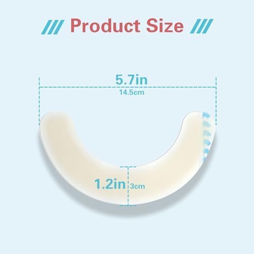 Skin friendly latex free medical tape application for contouring skin folds