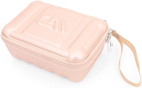 Heavy-duty grooming gear travel accessory pouch demonstrating middle divider partition placement.