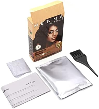 Jimy Henna Hair Color quick acting formula texture closeup showcasing fine organic powder consistency.