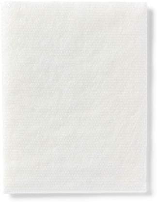 Latex free absorbent cotton polyester blend first aid dressing