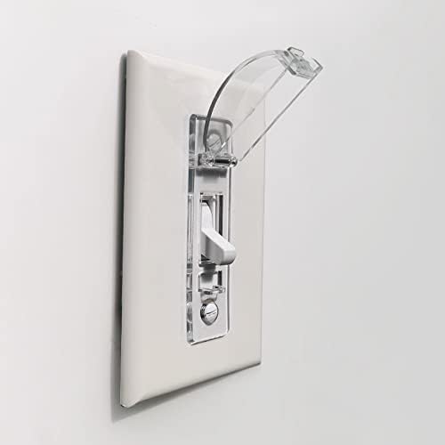 Side profile of ILIVABLE toggle switch safety cover