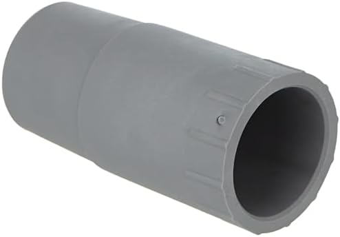 Canister filter rubber hose connector close up view