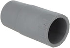 Canister filter rubber hose connector close up view