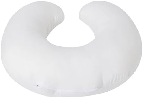 Side profile of Nivava Baby nursing pillow demonstrating ergonomic height