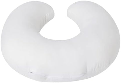 Side profile of Nivava Baby nursing pillow demonstrating ergonomic height
