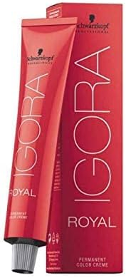 Authentic imported Schwarzkopf professional hair color creme packaging detailing the high-definition pigment technology.
