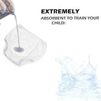 Absorbent inner layer close up of BaeBae Goods baby training underwear