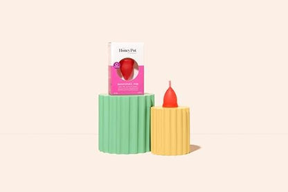 The Honey Pot Company medical grade silicone menstrual cup for light flow
