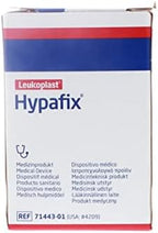 Hypafix non woven fabric medical adhesive tape roll showing split paper backing