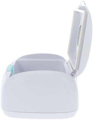 Side profile of Dr. Talbot's baby wipe warmer with clear window