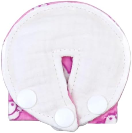 Pink bunny design feeding tube button pads