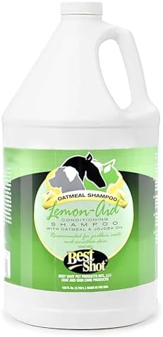 Best Shot Lemon-Aid Oatmeal Conditioning Shampoo label close up