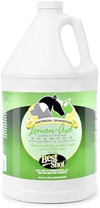 Best Shot Lemon-Aid Oatmeal Conditioning Shampoo label close up