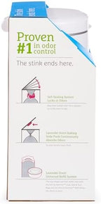 Munchkin diaper disposal system side door open view