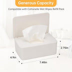Wenvastree wipes dispenser placed on a modern office desk