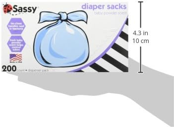 Sassy Baby Disposable Diaper Sacks lifestyle use