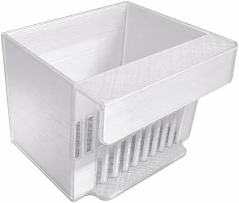 Clear plastic water flow controller for aquascaping and safe fish tank maintenance