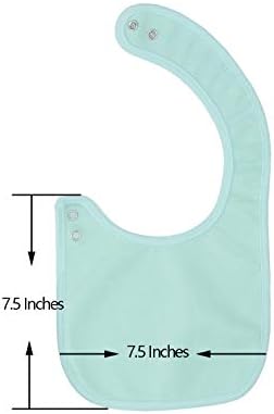 Assorted colors and patterns of Maiwa baby girl bibs